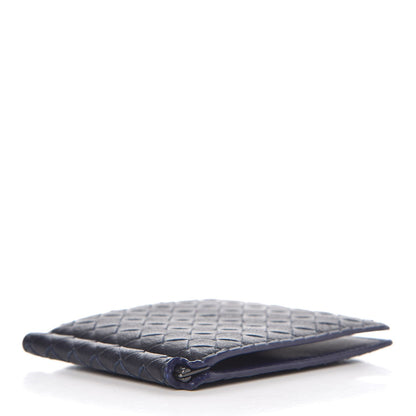 Bottega Veneta Nappa Intrecciato Bi-Fold Wallet Blue 4 of 8