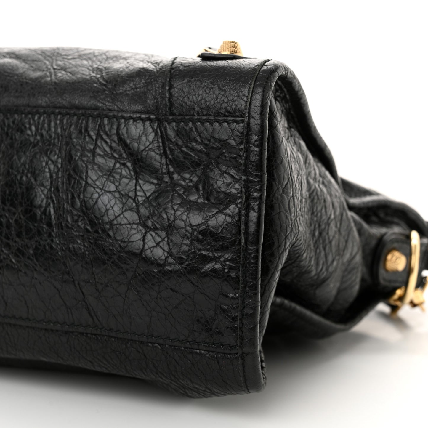 Agneau Giant 12 Gold Hardware City Black