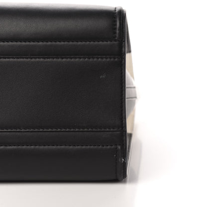 Alexander McQueen Calfskin The Tall Story Shoulder Bag Black White 9 of 10