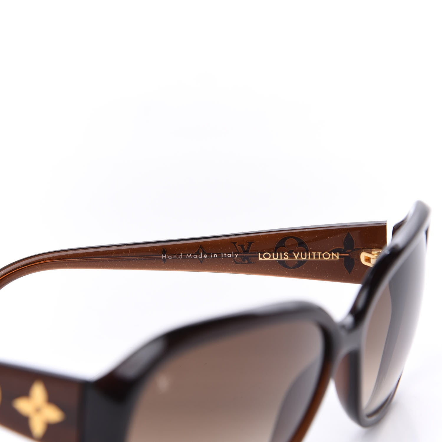 Louis Vuitton Obsession GM Sunglasses Z0459W Brown Glitter 5 of 8
