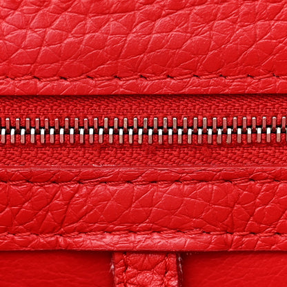 Louis Vuitton Taurillon Snakeskin Capucines BB Rubis 16 of 18