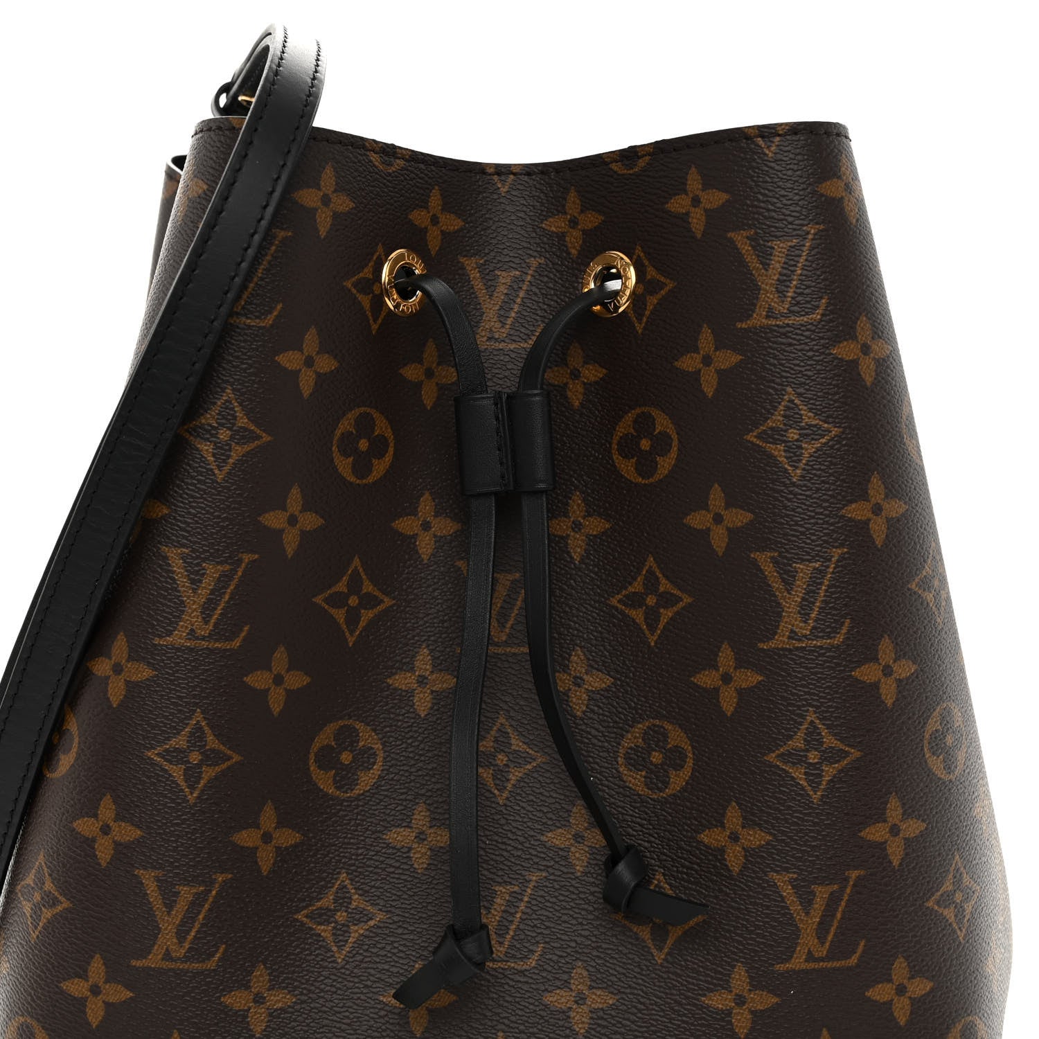 Louis Vuitton Monogram Neonoe MM Black 7 of 9