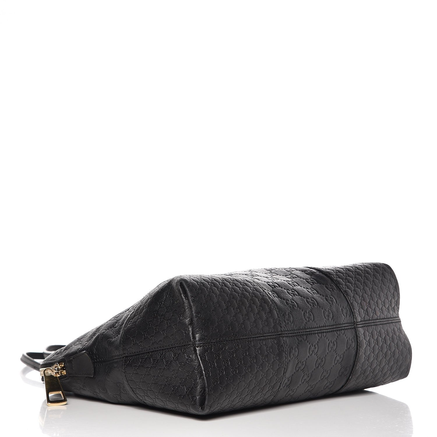 Gucci Guccissima Medium Bree Shoulder Bag Black 4 of 15