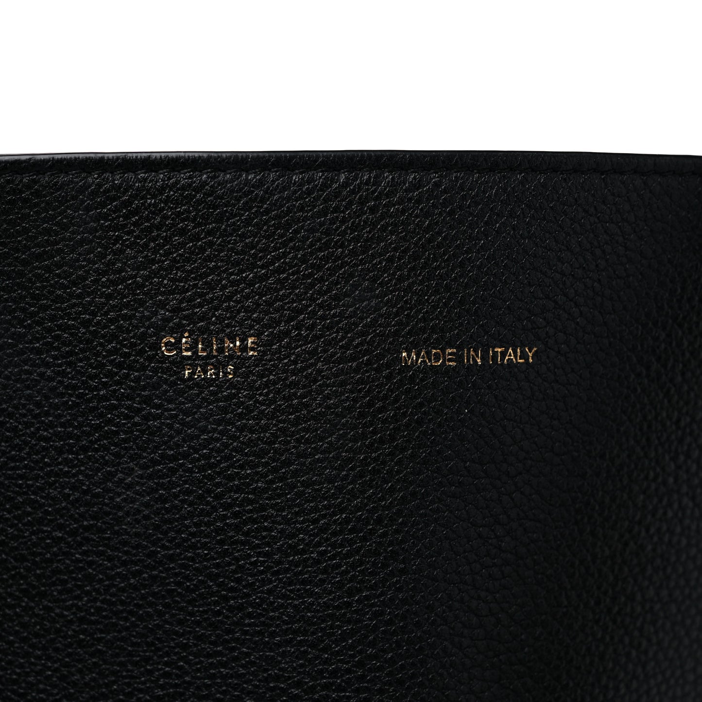 Soft Grained Calfskin Medium Belt Cabas Phantom Black