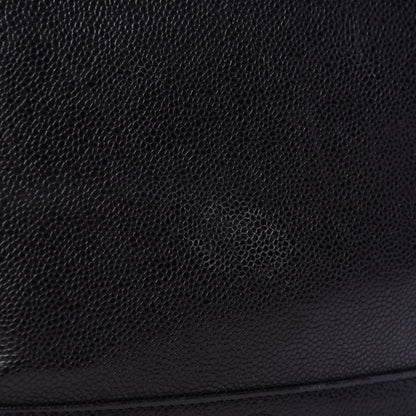 Chanel Caviar CC Shoulder Bag Black 12 of 14