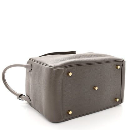 Hermes Taurillon Clemence Lindy 30 Etain 4 of 11