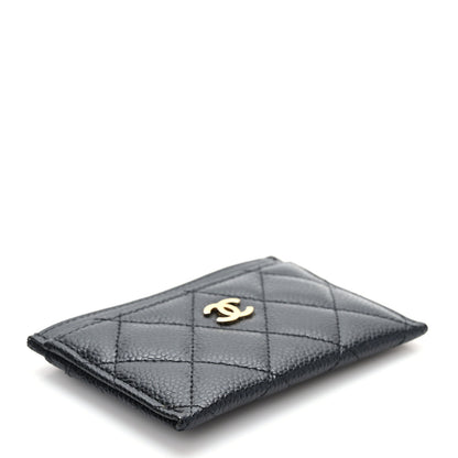 Chanel Caviar Quilted Card Holder Black 4 of 8