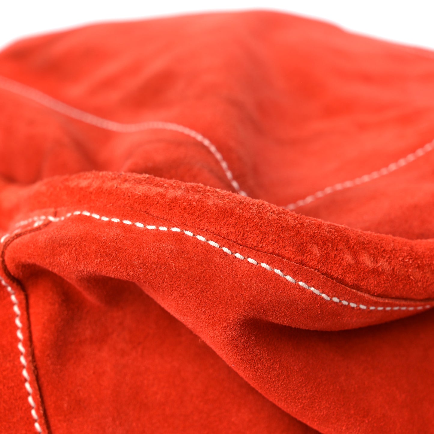 Suede XL Tote Red
