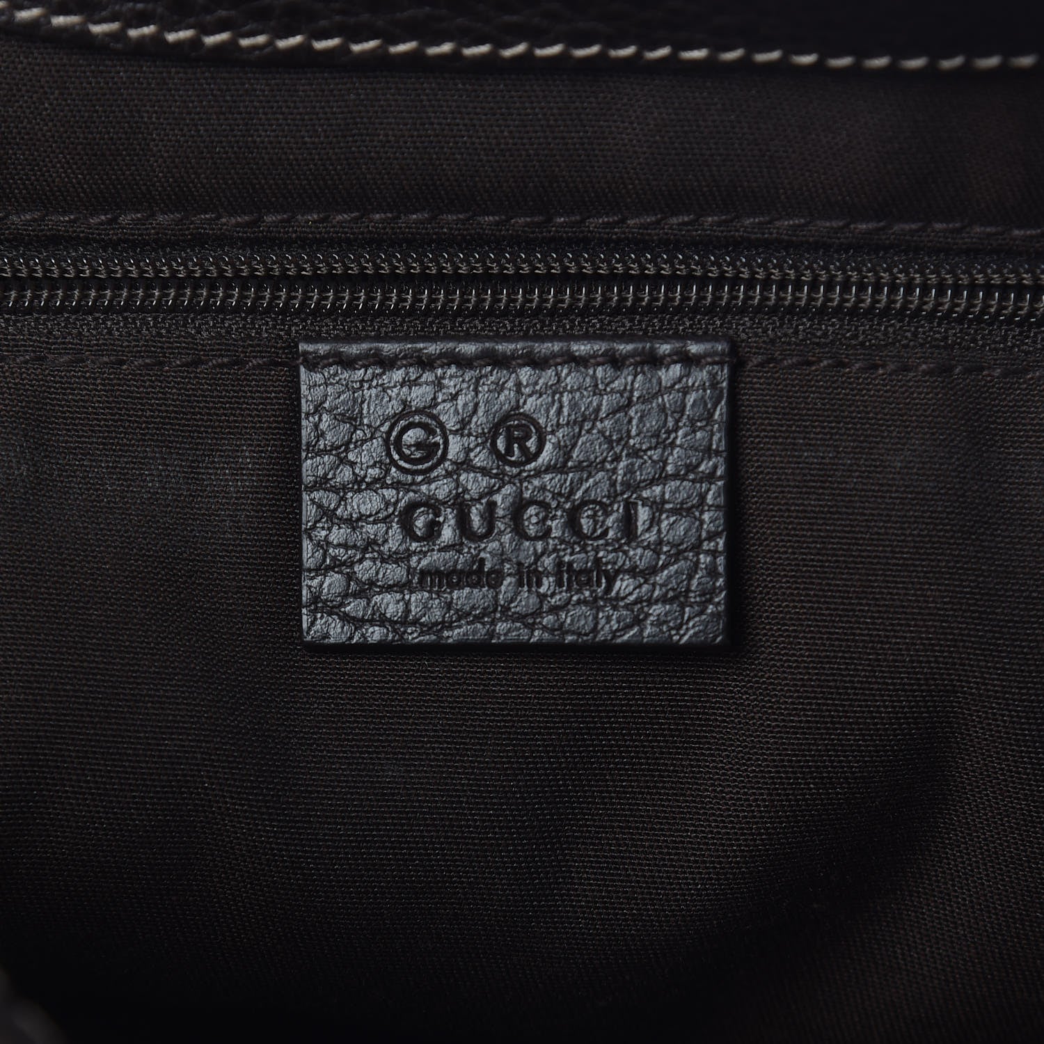 Gucci Monogram New Ladies Web Tote Dark Brown 6 of 10