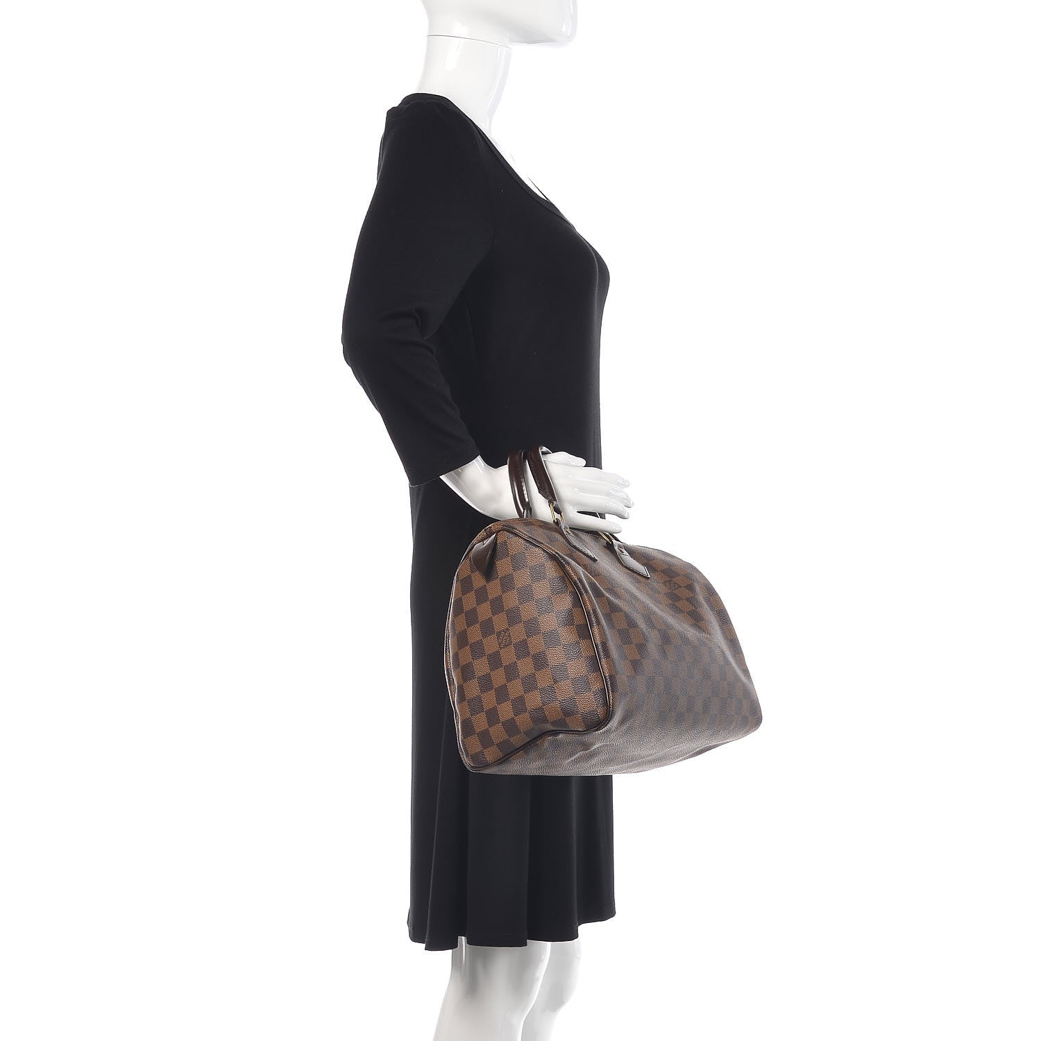Louis Vuitton Damier Ebene Speedy 30 2 of 13