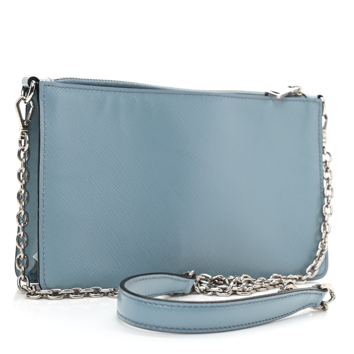 Saffiano Vernice Chain Crossbody Bag Astrale