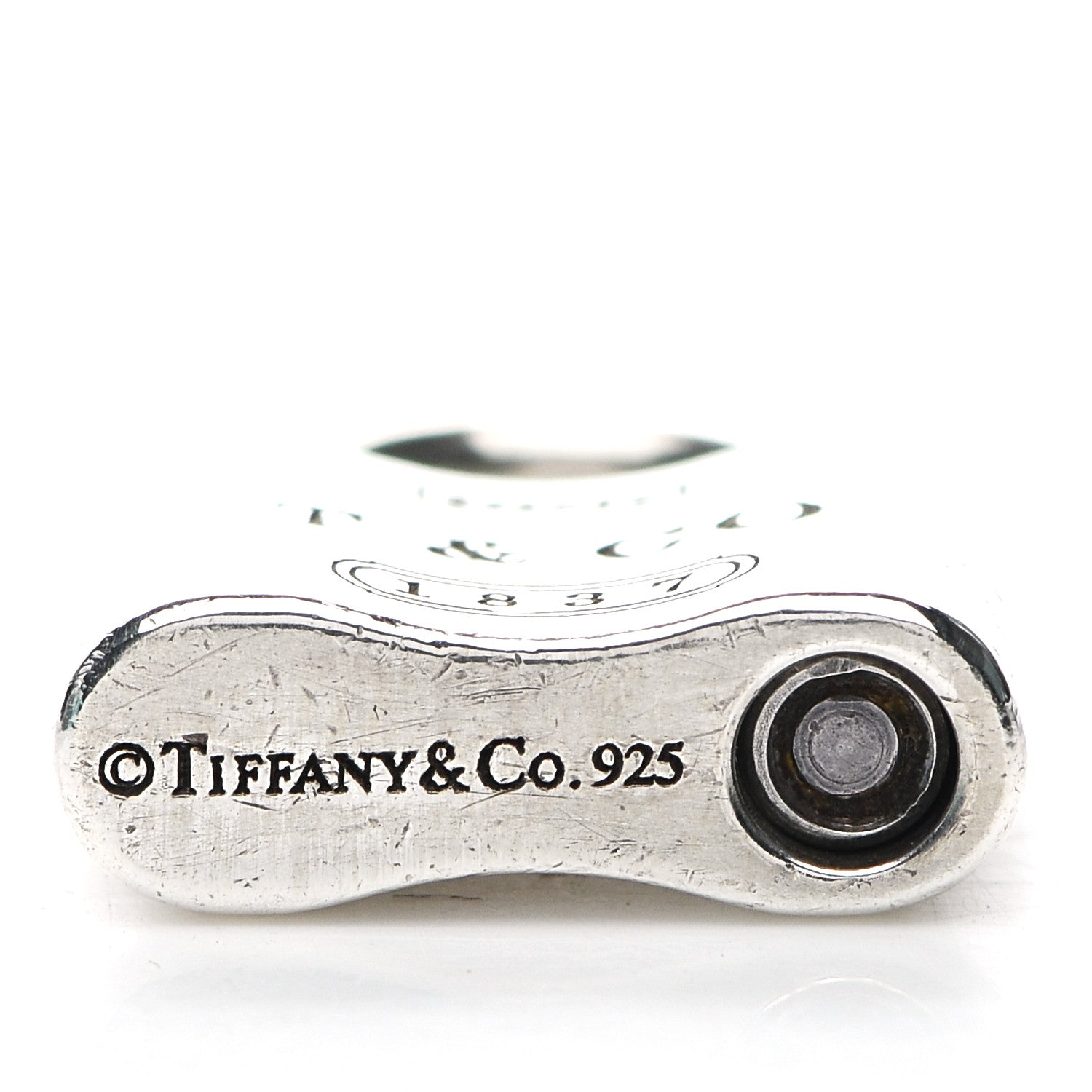 Tiffany Sterling Silver 1837 Lock Charm 3 of 4