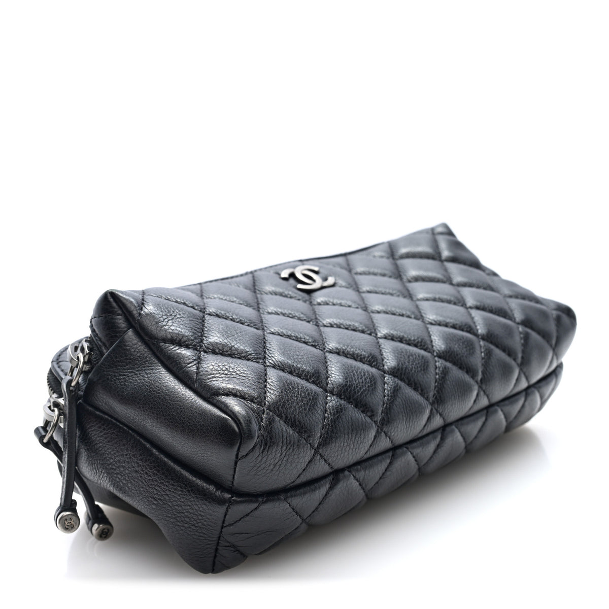Chanel Calfskin Quilted Waist Bag Black 3 of 9