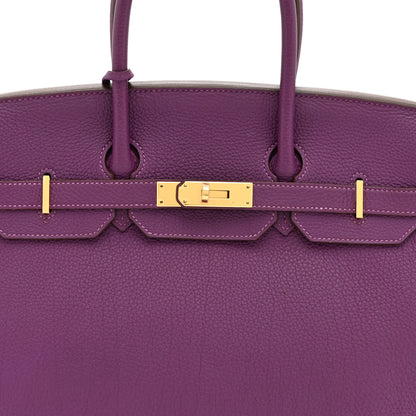 Hermes Togo Birkin 35 Anemone 8 of 11