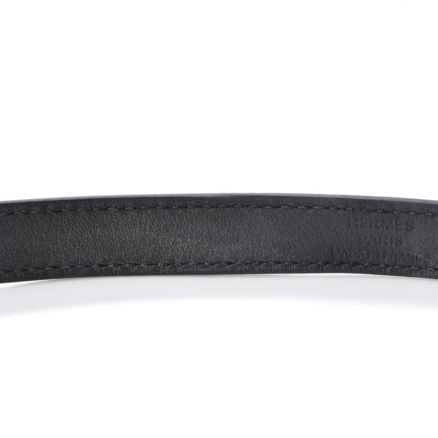 Epsom Kelly Double Tour Bracelet M Black