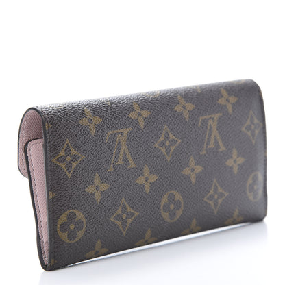 Louis Vuitton Monogram Josephine Wallet Rose Ballerine 4 of 13