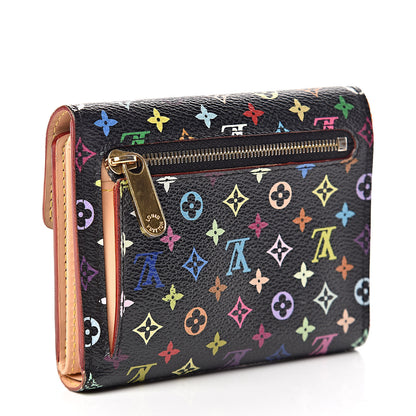 Louis Vuitton Monogram Multicolor Koala Wallet Black 3 of 10