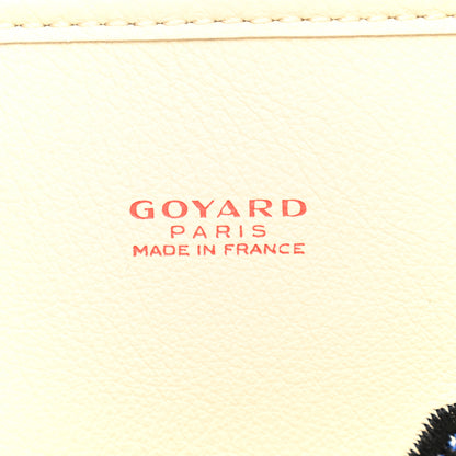 Goyard Goyardine Embroidered Seahorse Reversible Anjou PM Sand 11 of 19