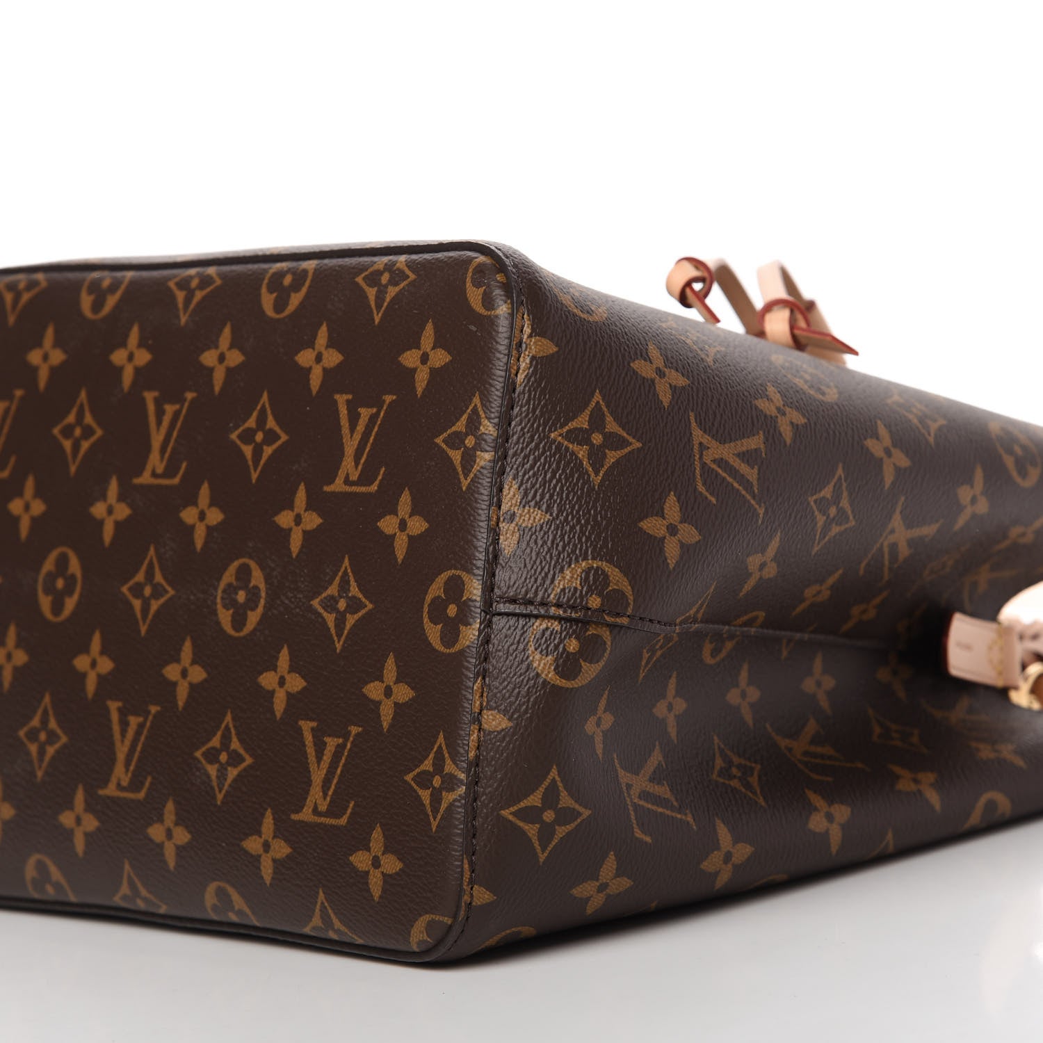 Louis Vuitton Monogram Braided Neonoe MM Peach Cream 7 of 10