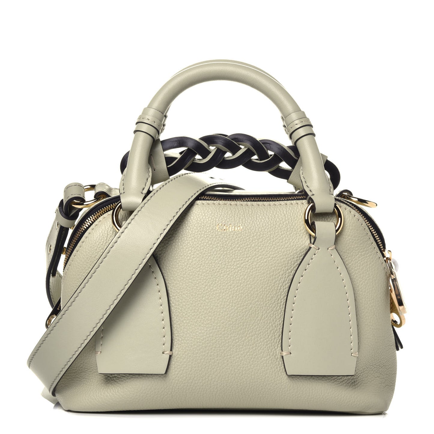 Calfskin Small Daria Light Eucalyptus