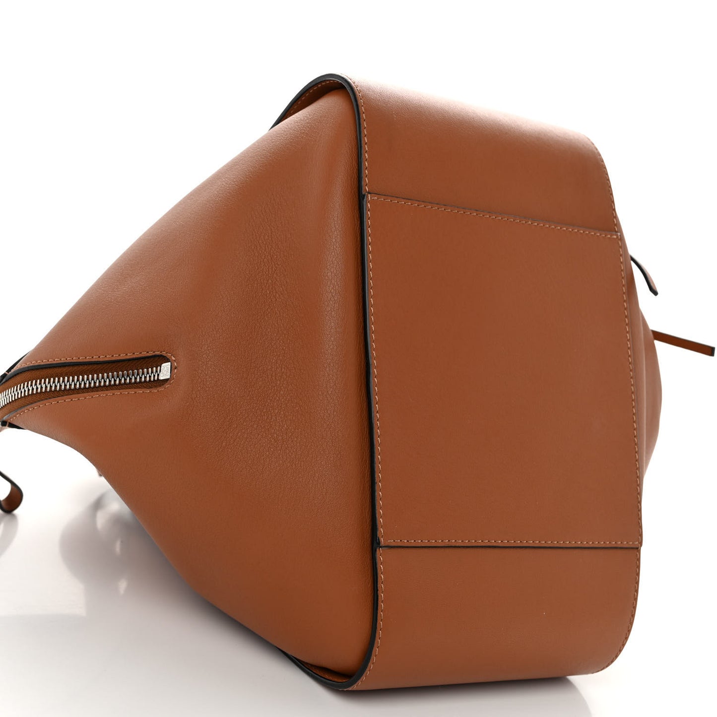 Calfskin Medium Hammock Shoulder Bag Tan