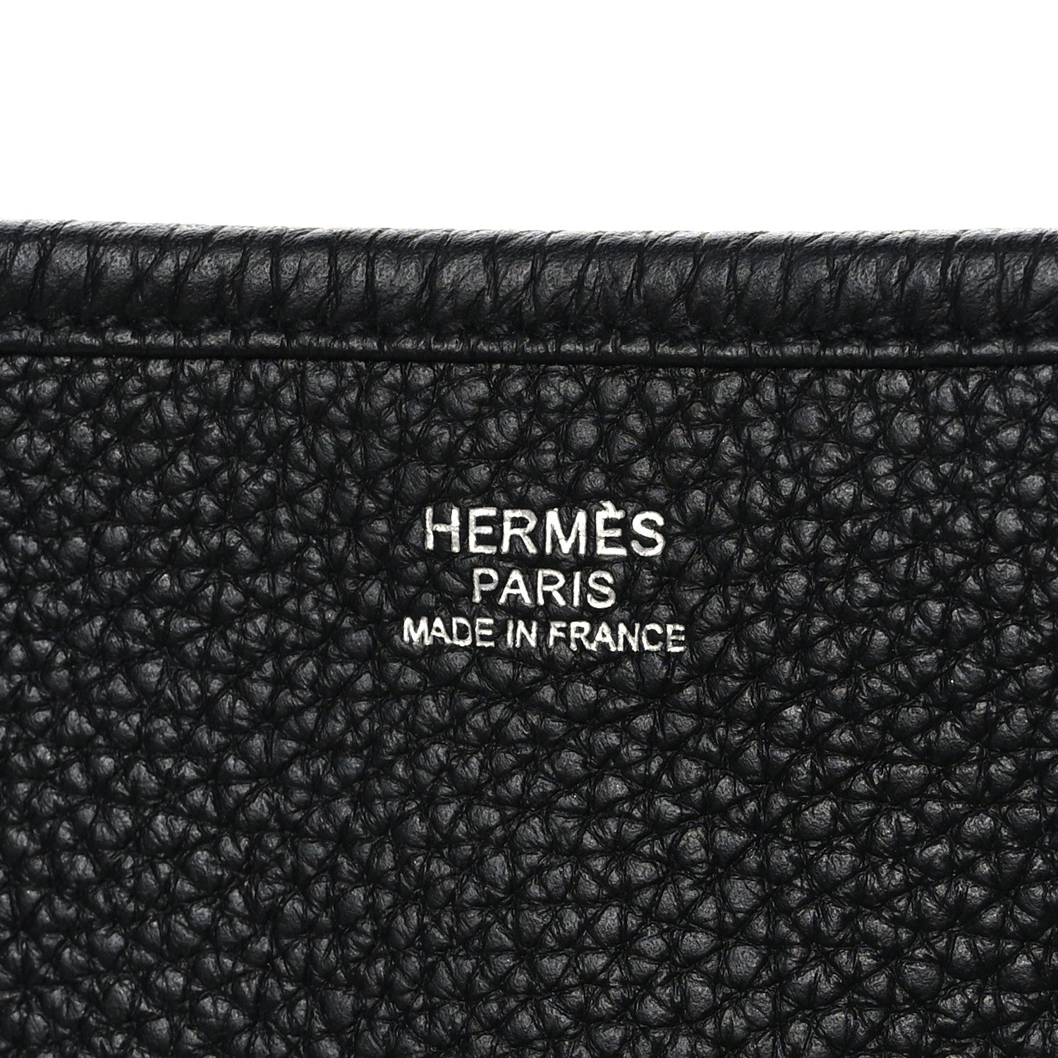 Hermes Taurillon Clemence Evelyne III TGM Black 7 of 9
