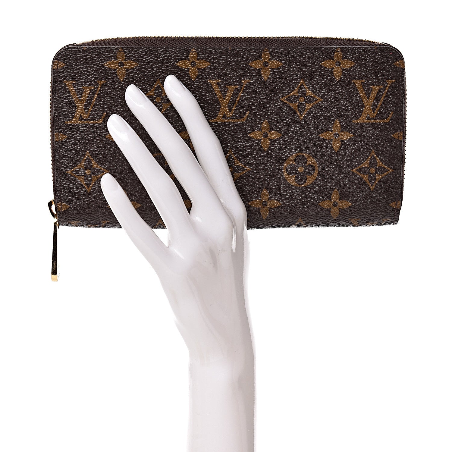 Louis Vuitton Monogram Zippy Wallet Fuchsia 2 of 8