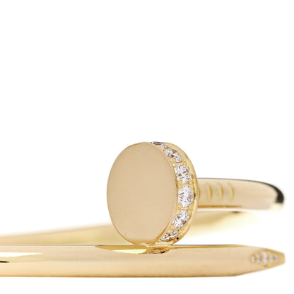 Cartier 18K Yellow Gold Diamond Juste Un Clou Bracelet 16 3 of 5