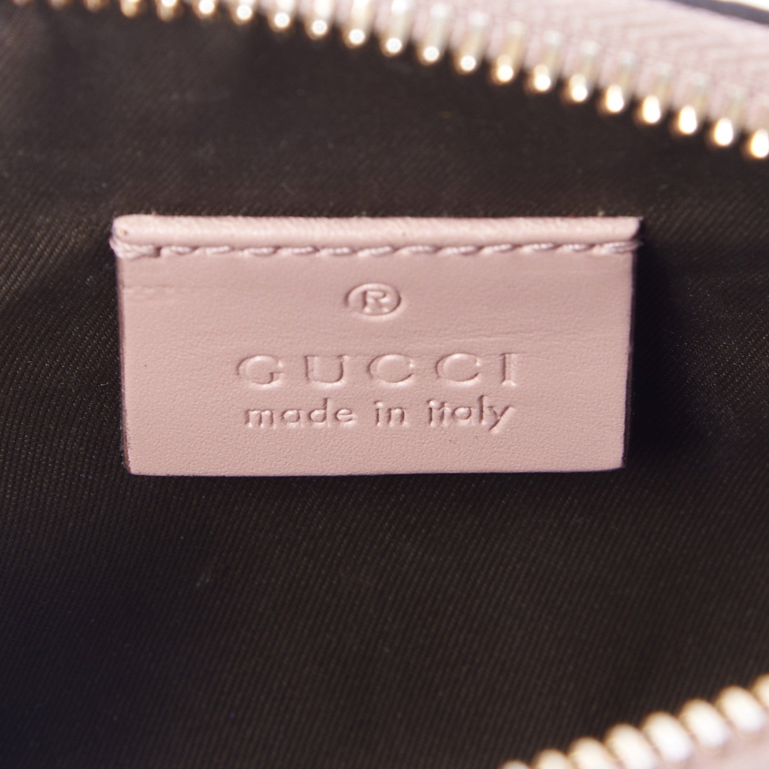 Gucci Guccissima Bow Cosmetic Case Light Pink 7 of 8