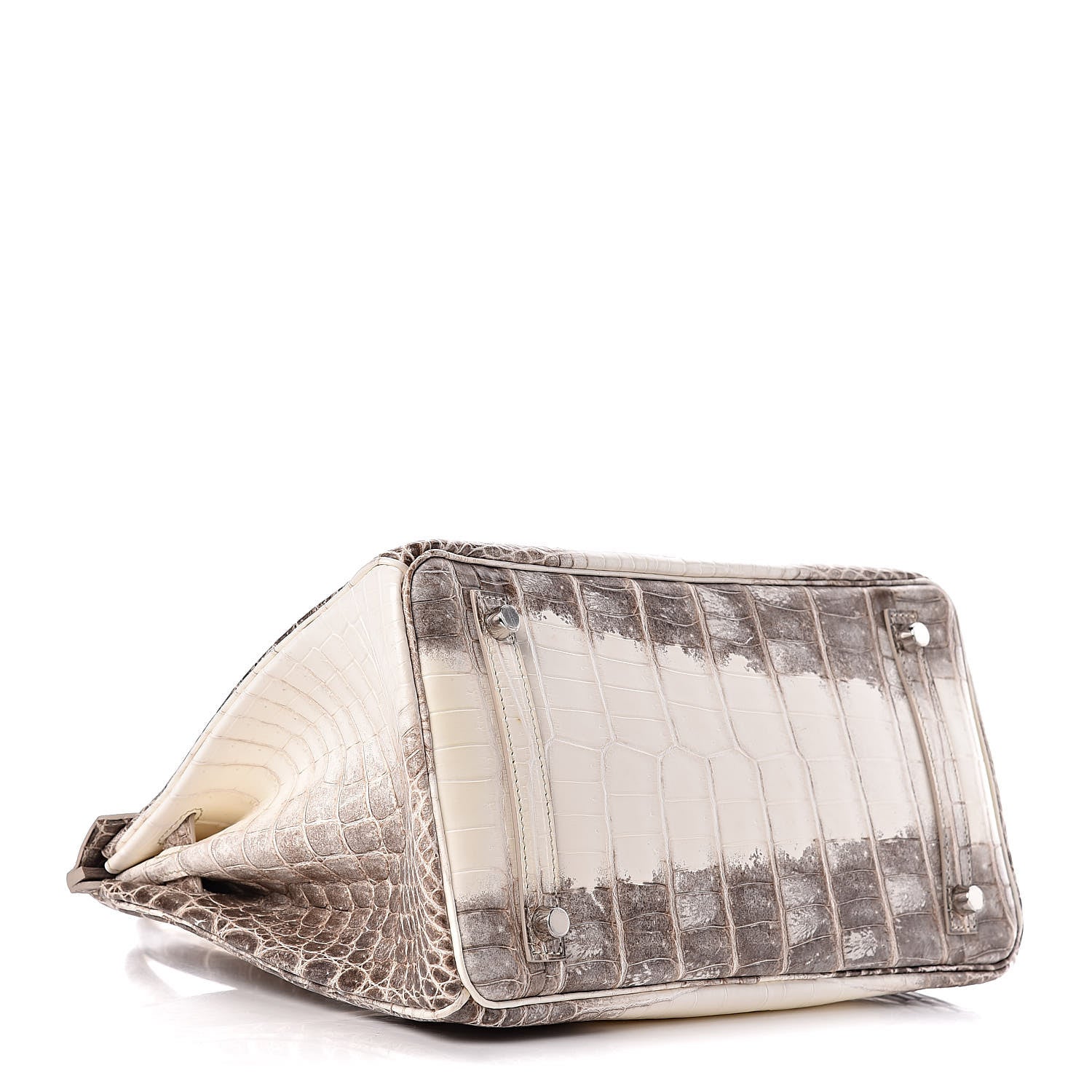 Hermes Matte Niloticus Crocodile Himalaya Birkin 30 Blanc 9 of 56