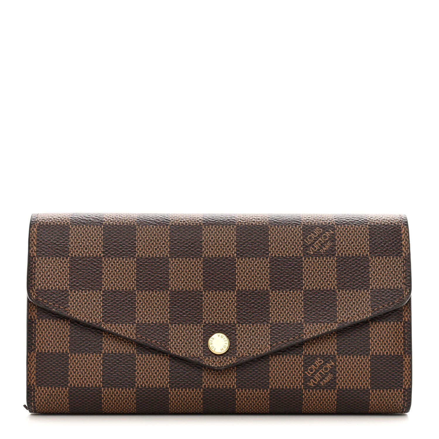 Louis Vuitton Damier Ebene Sarah Wallet NM 1 of 13