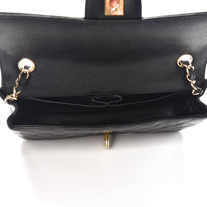 Chanel Caviar Quilted East West Flap Black 5 of 10