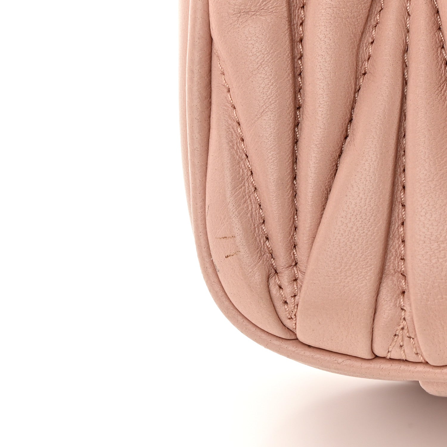 Miu Miu Nappa Matelasse Chain Flap Shoulder Bag Orchidea 16 of 19
