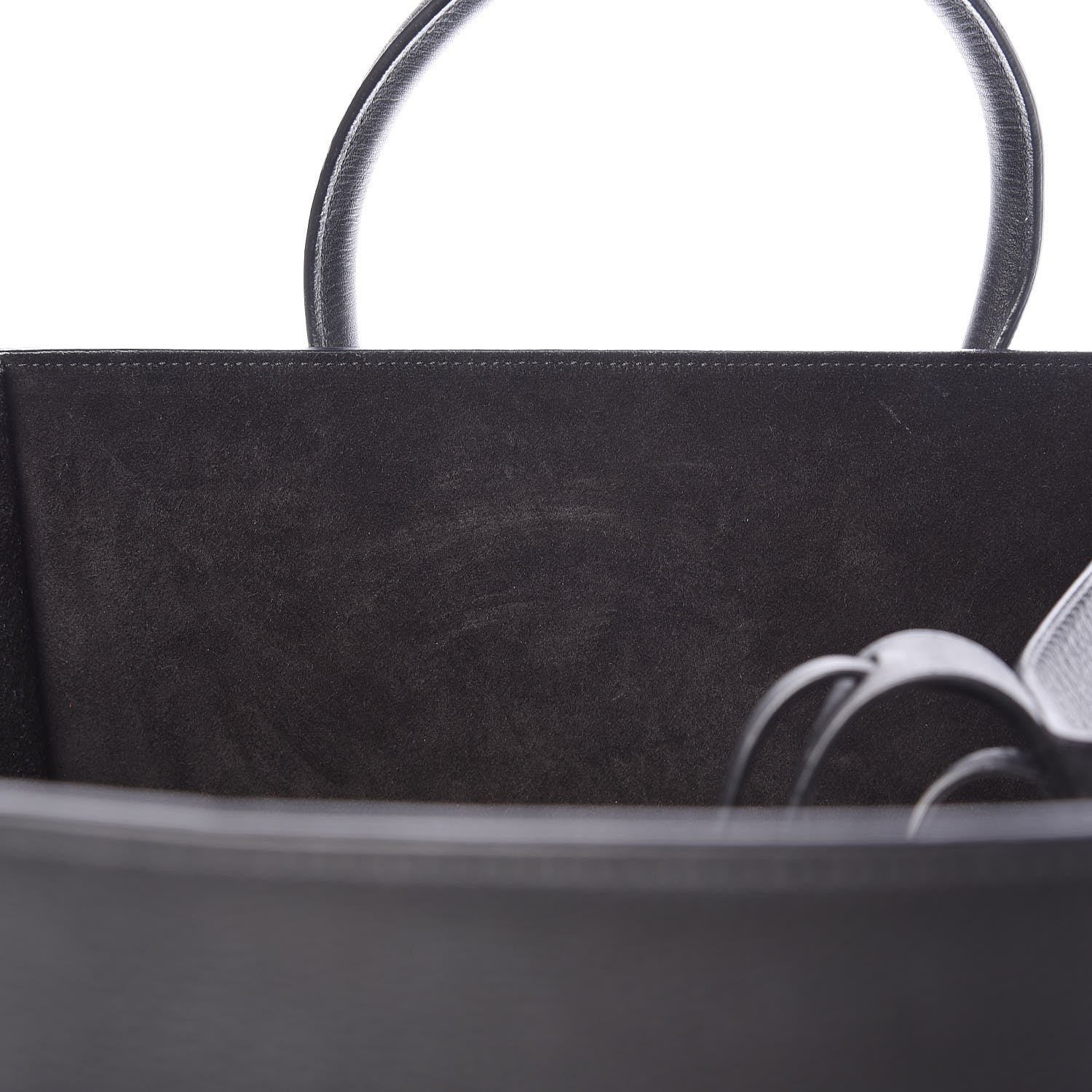 Celine Supple Calfskin Medium Phantom Luggage Black 11 of 13