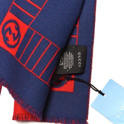 Gucci X MLB Wool Detroit Tigers Patch Crew Scarf Fiamma 7 of 7