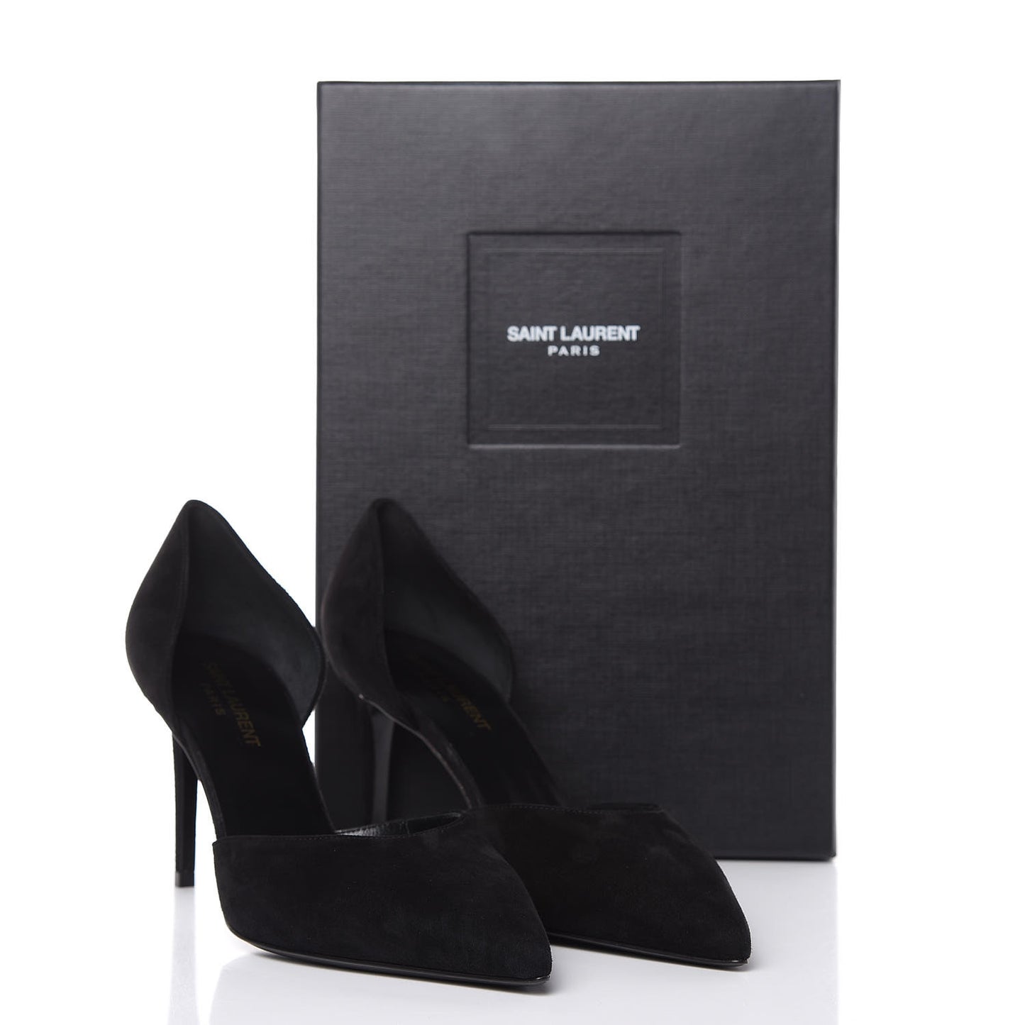 Kid Scamosciato Skinny D'Orsay 105 Pumps 39.5 Black