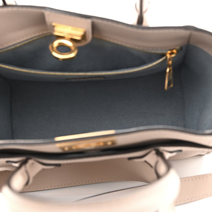 Louis Vuitton Calfskin Monogram On My Side PM Greige 5 of 9