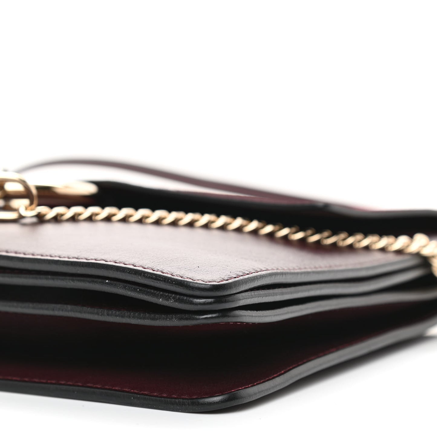 Calfskin Suede Medium Faye Shoulder Bag Dark Purple