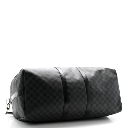 Louis Vuitton Monogram Eclipse Keepall Bandouliere 55 3 of 12