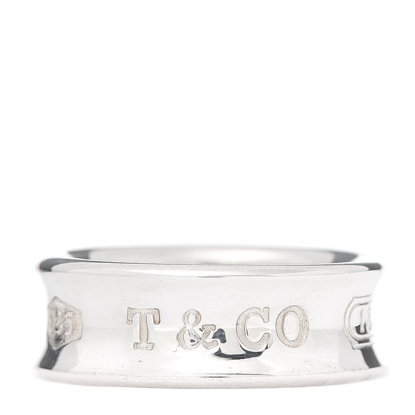 Sterling Silver 1837 Band Ring 49 5
