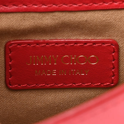 Jimmy Choo Spazzolato Lockett Shoulder Bag Red 6 of 9