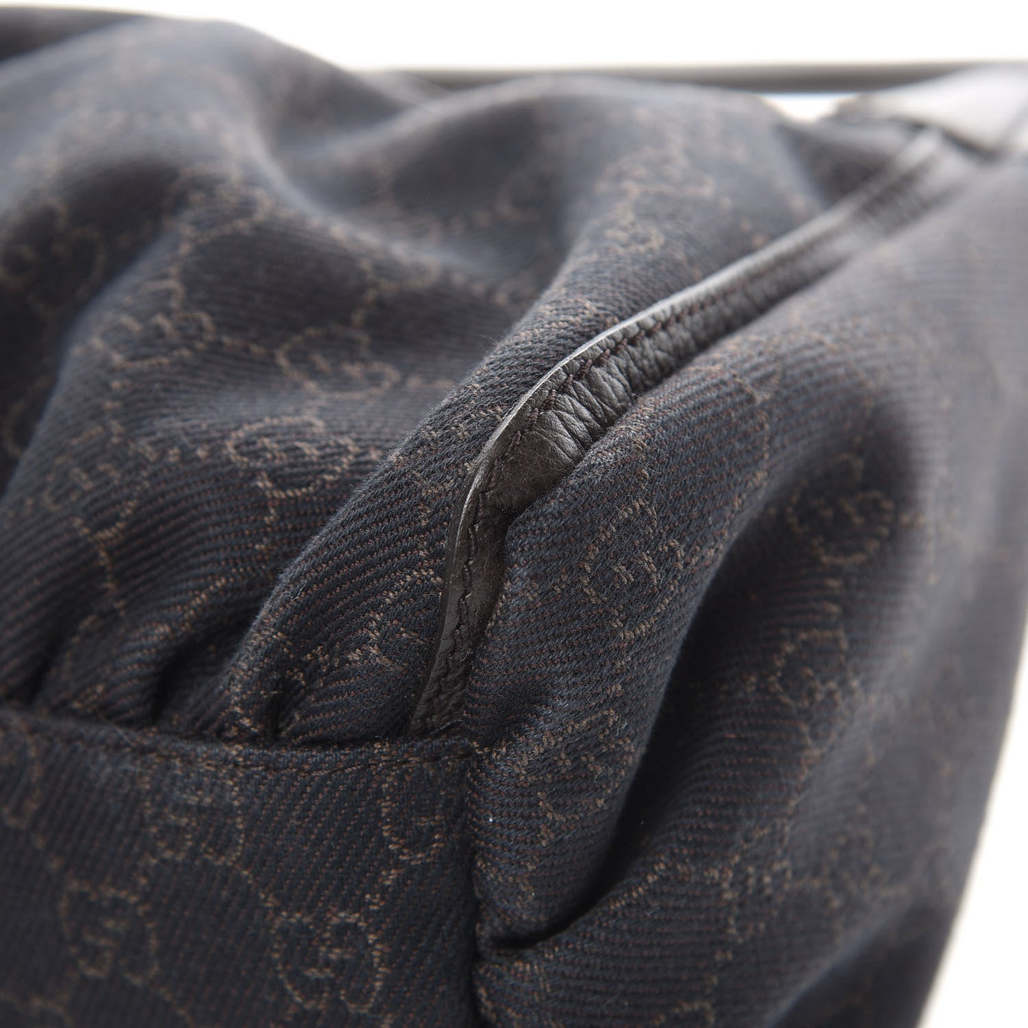 Gucci Monogram D Ring Hobo Dark Brown 11 of 13