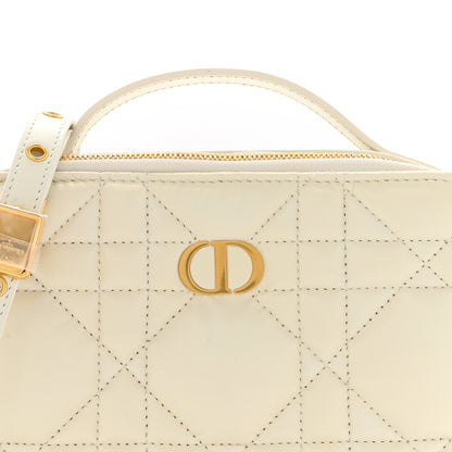 Christian Dior Calfskin Macrocannage Caro Box Bag Latte 8 of 12