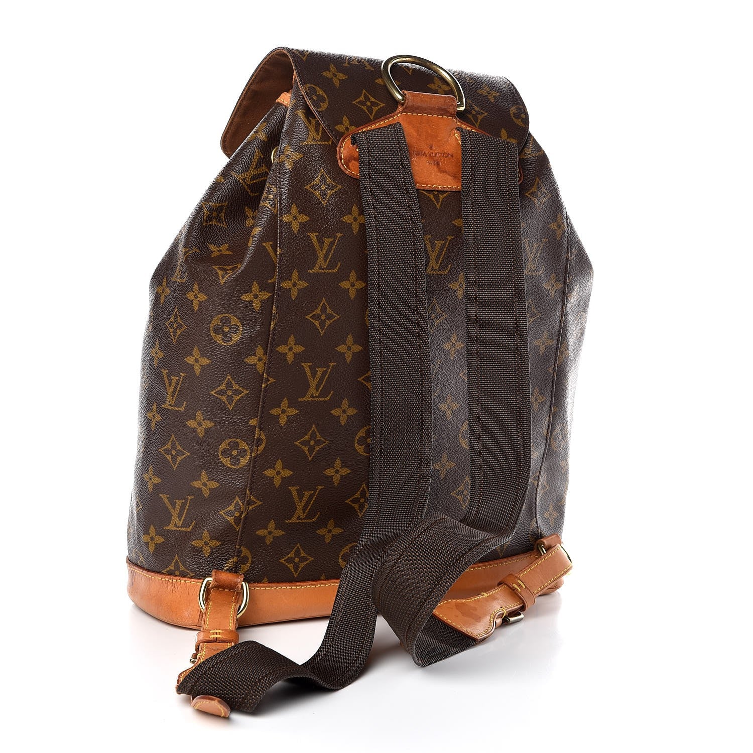 Louis Vuitton Monogram Montsouris GM Backpack 3 of 9