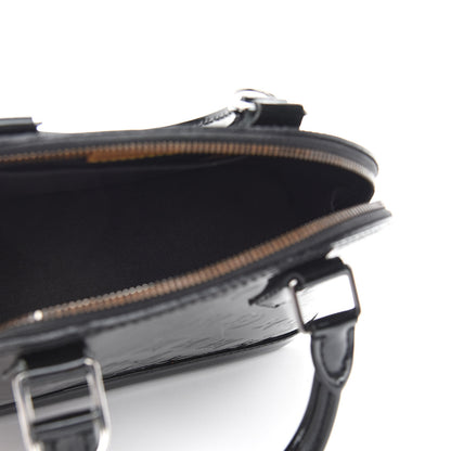 Louis Vuitton Vernis Alma BB Noir Magnetique 7 of 8
