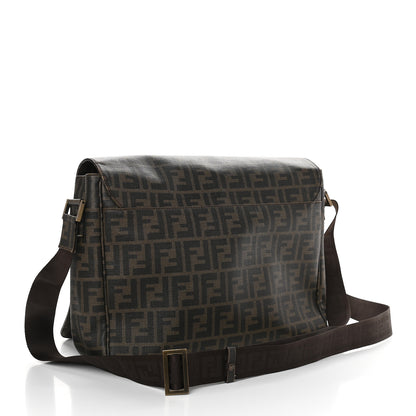 Fendi Zucca Spalmati Messenger Bag Tobacco 2 of 9