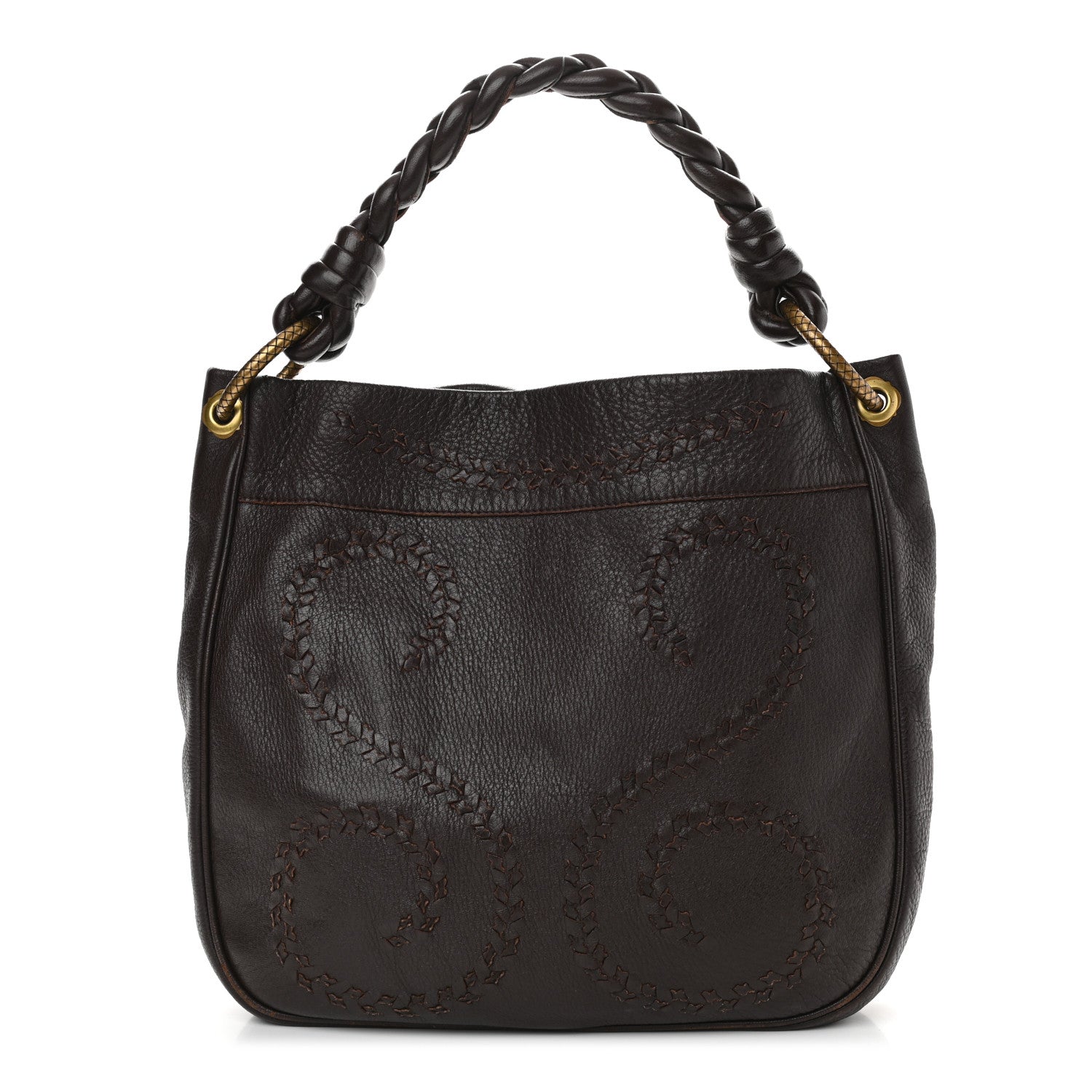 Bottega Veneta Cervo Braided Hobo Ebano 1 of 9