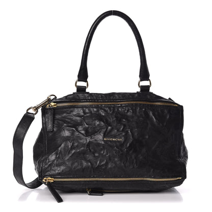 Givenchy Tumbled Sheepskin Large Pandora Black 1 of 12