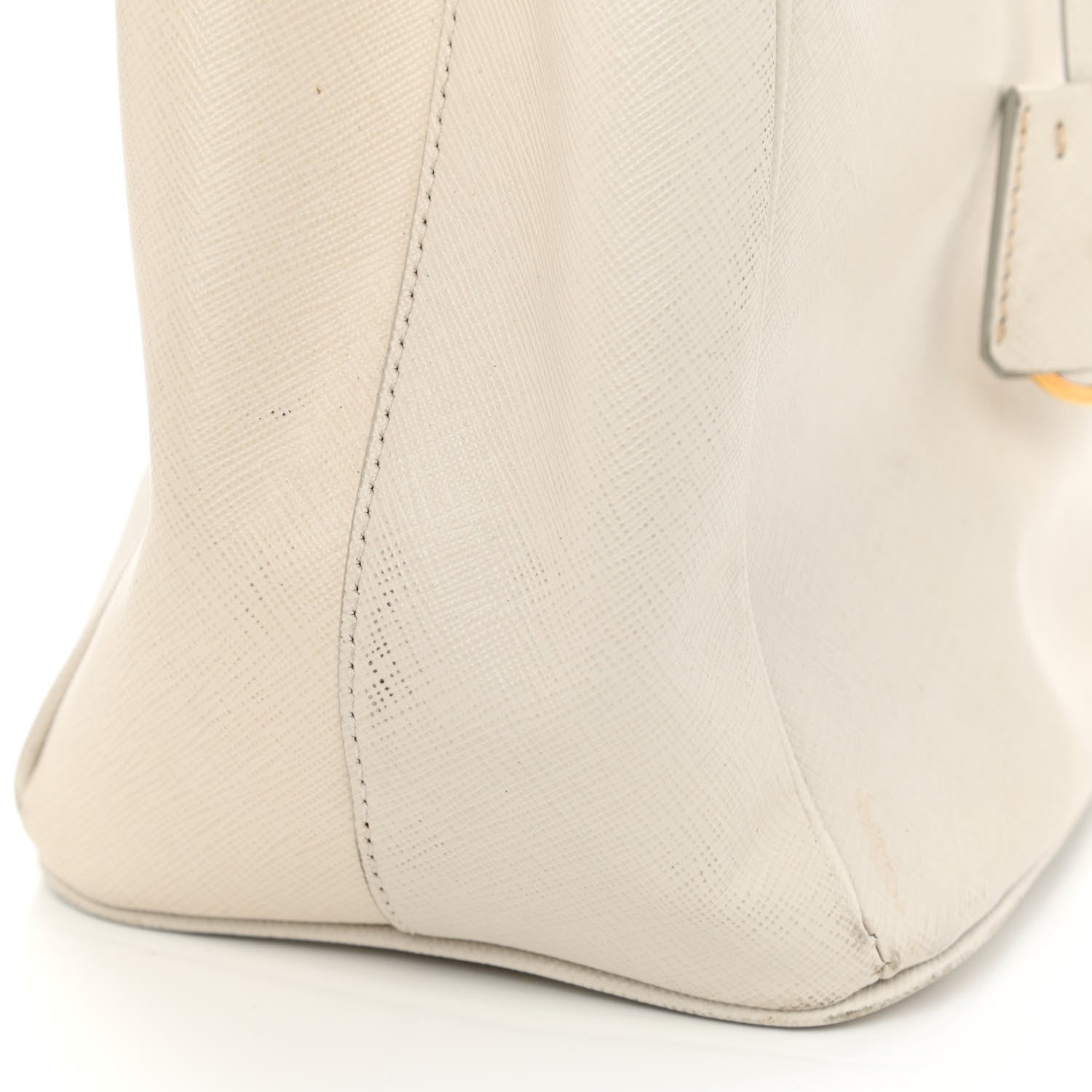 Prada Saffiano Lux Large Galleria Double Zip Tote Talco 13 of 24