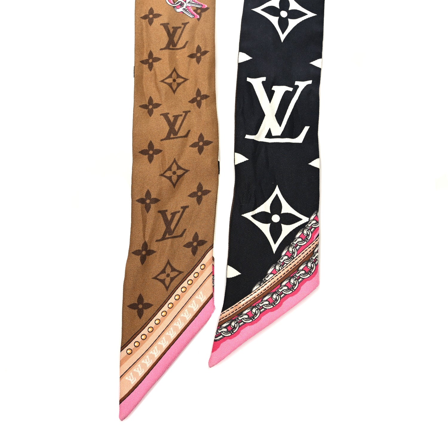 Louis Vuitton Silk Ultimate Monogram BB Bandeau Black 2 of 3